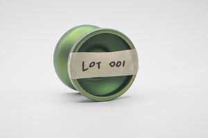 LOT#001  Titanium Peak Green Apple Anodized